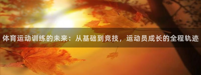 谈球吧：体育运动训练的未来：从基础到竞技，运动员成长的全程轨迹